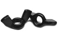 5/16-18 Coarse Thread Forged Wing Nut Low Carbon Steel Black Oxide X714
