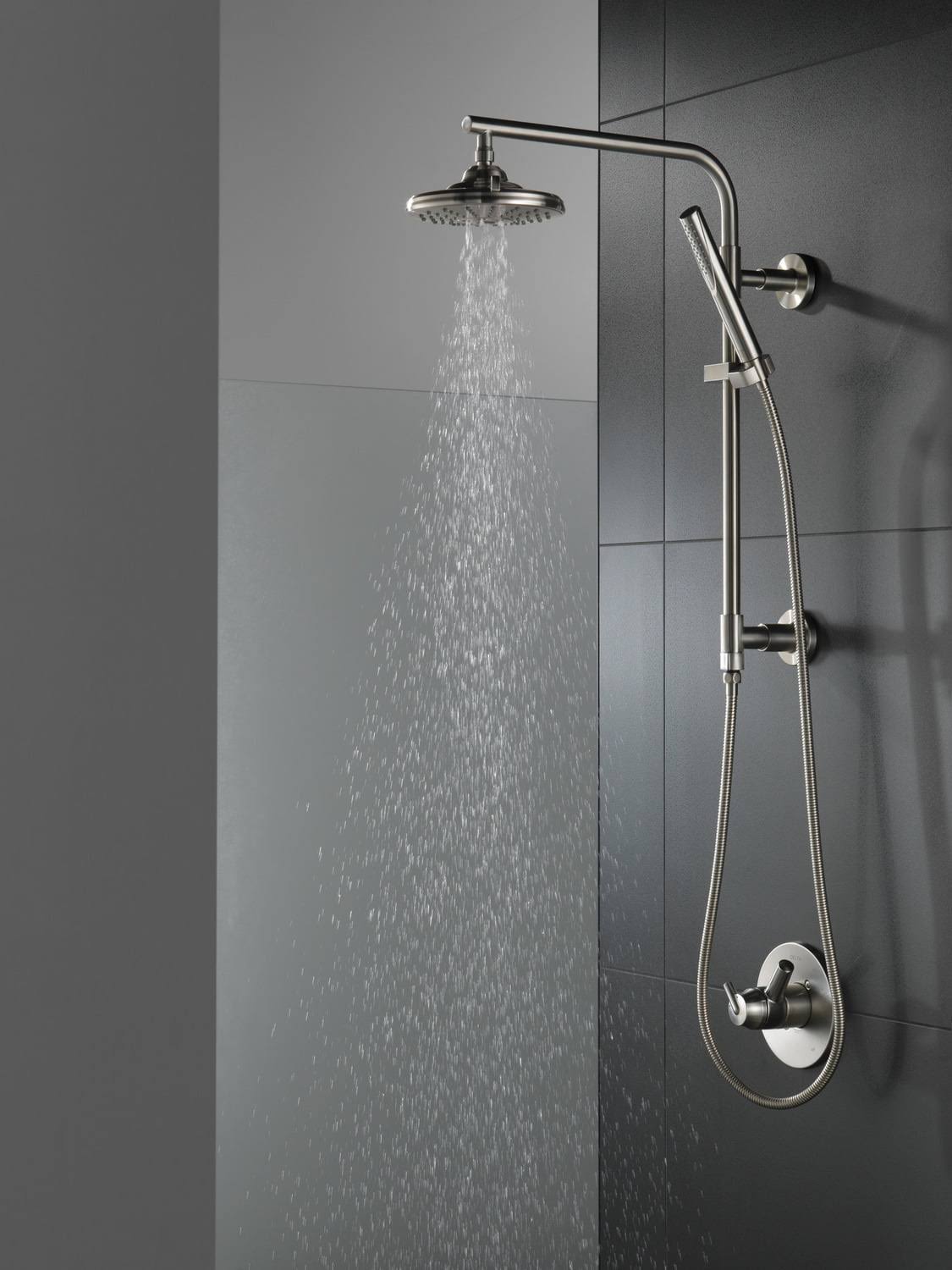 3-Setting Raincan Shower Head Stainless W68530