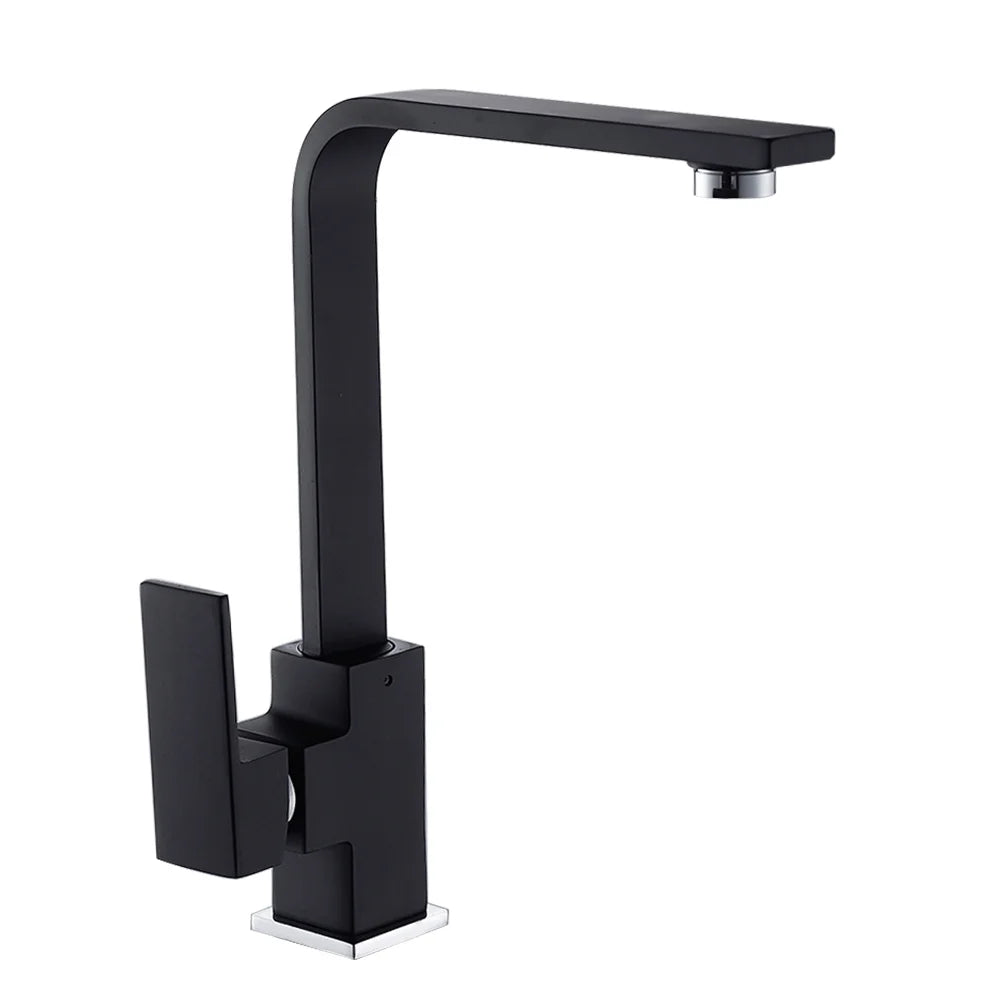 Black Chrome Kitchen Mixer Tap Z7335