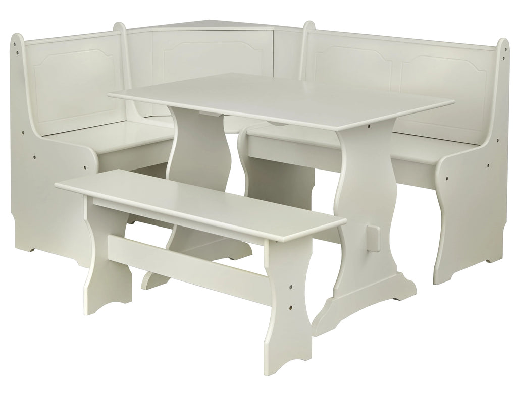 Espresso Corner Dining Nook with Storage R3951