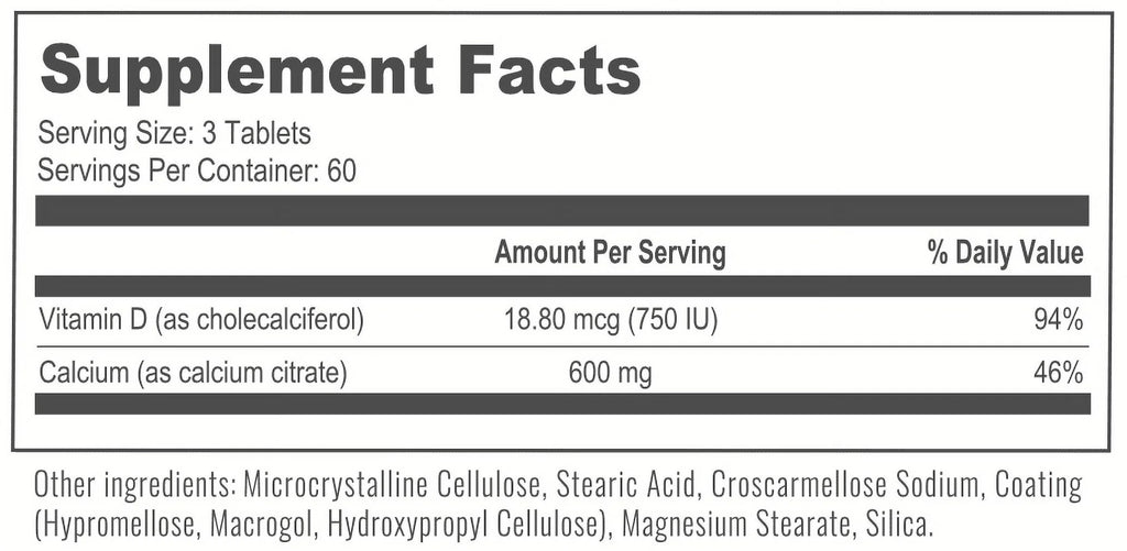 Bariatric Multivitamin Chewable Tablets with Calcium Citrate and D3 J740823