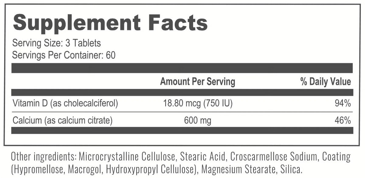 Bariatric Multivitamin Chewable Tablets with Calcium Citrate and D3 J740823