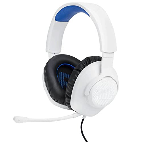 Wired Over-Ear Gaming Headset with Detachable Mic, White D870980