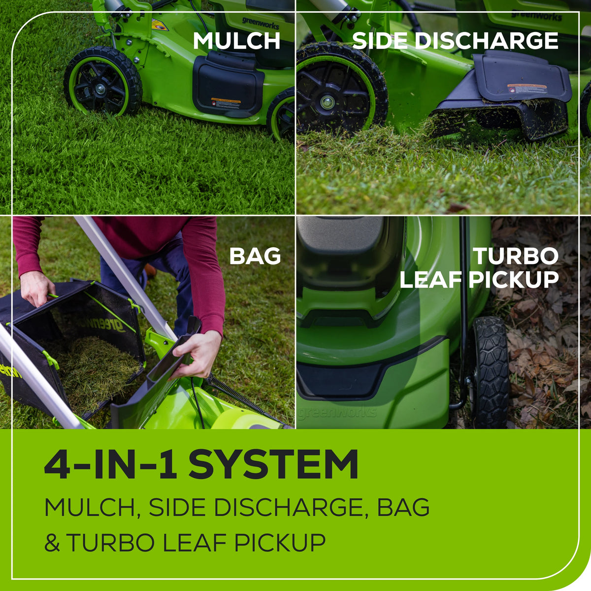60V 21 Self Propelled Lawn Mower with 8.0 Ah Battery & Charger W7713