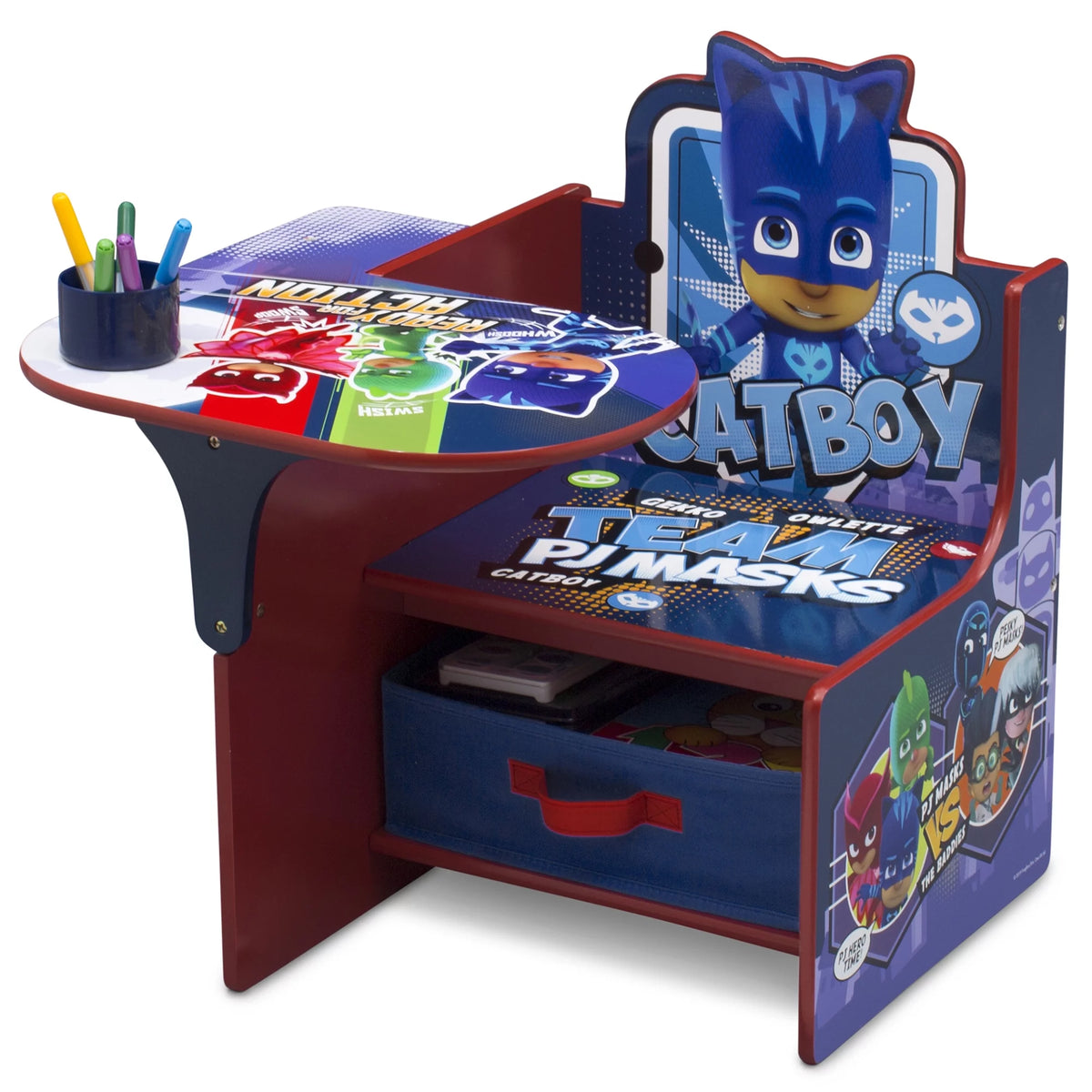 Chair Desk with Storage Bin V778