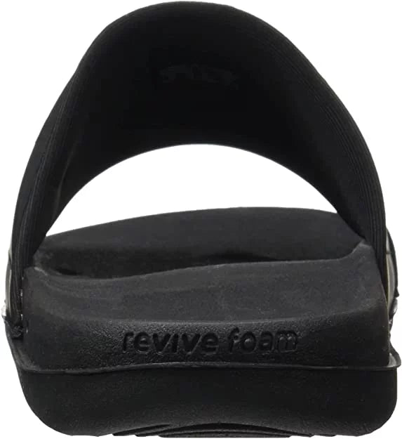 Men's Slide Black/White C539