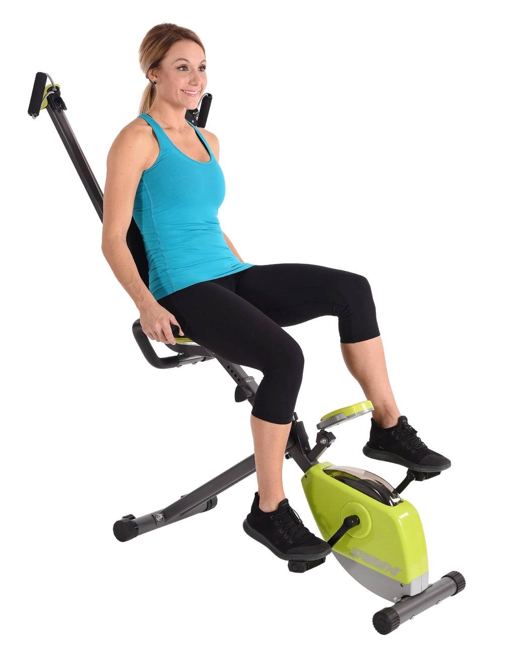 Upright Exercise Bike with Upper Body Resistance Arms H54670