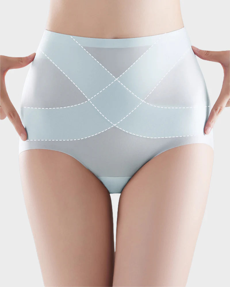 Seamless High-Waist Tummy Control Panties 4 Pack E382725
