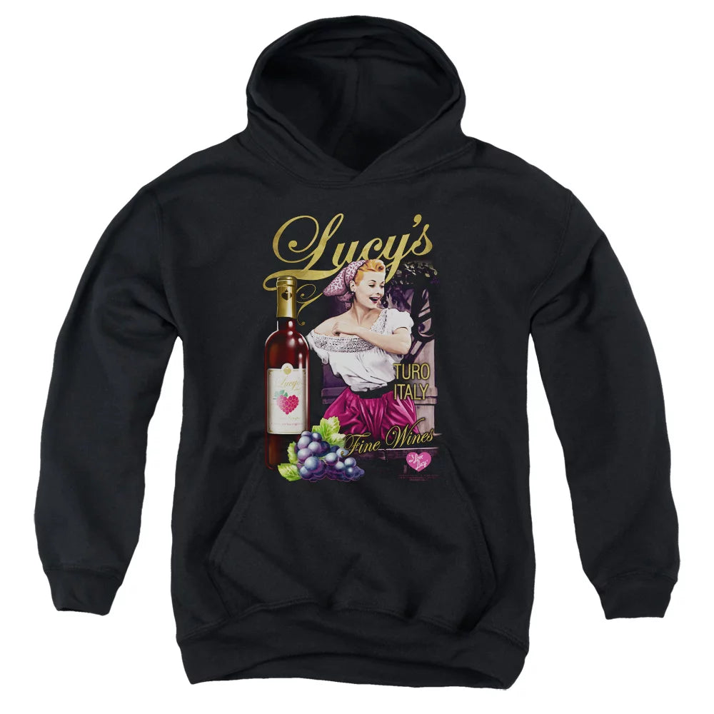 Black Youth Pullover Hoodie Sweatshirt H117222
