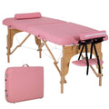 Portable Massage Table 28 inche Wide Heigh Adjustable 2 Folding Spa Table F678005