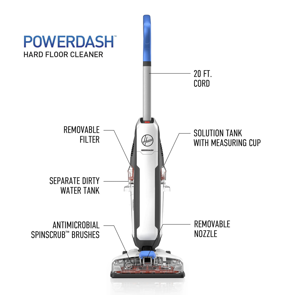 Upright Hard Floor & Multi-Surface Cleaner L975