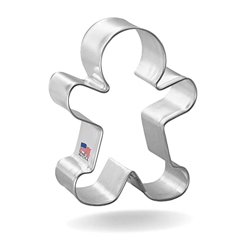 12 Count 2.5 Inch Gingerbread Boy Cookie Cutters E4698