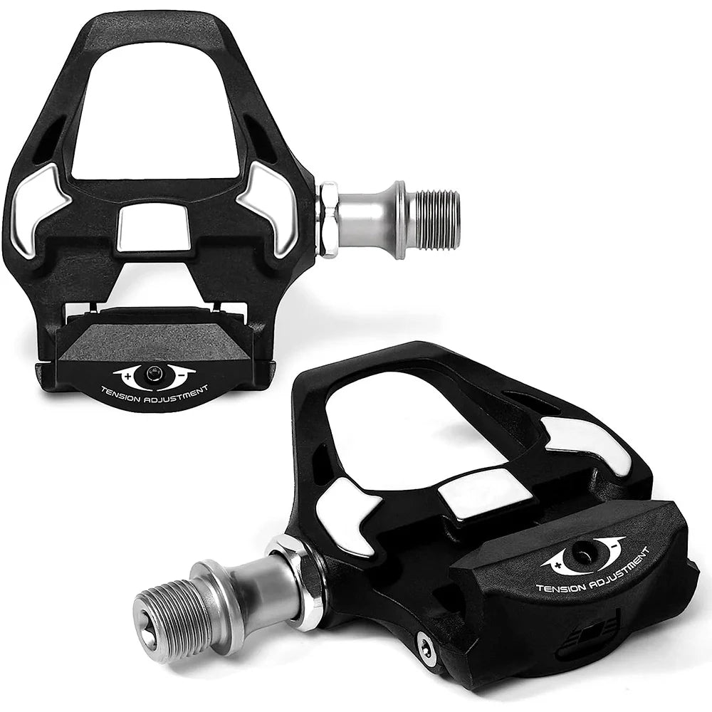 Clipless Pedals SPD-SL System 9/16 inch Road Bike Sealed Bearings P233396