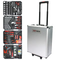 899PCS White 4 Layers Hand Tool Set with Wheels N1555