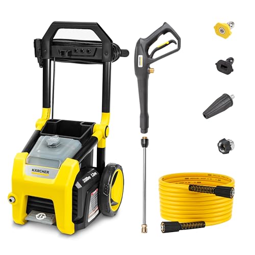 Kärcher Pressure Washer K1700, 3 Spray Nozzles, Detergent Tank R935500