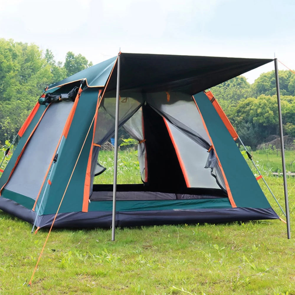 Waterproof Windproof Dome Camping Tent 5 People Q3798