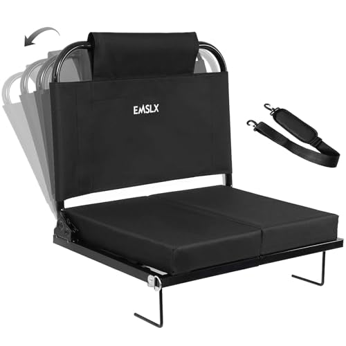 Bleacher Chairs with Back and Cushion W698897