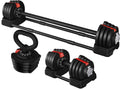 Black 3-In-1 Dumbbell Weight Set with Anti-Slip Handle Y820081