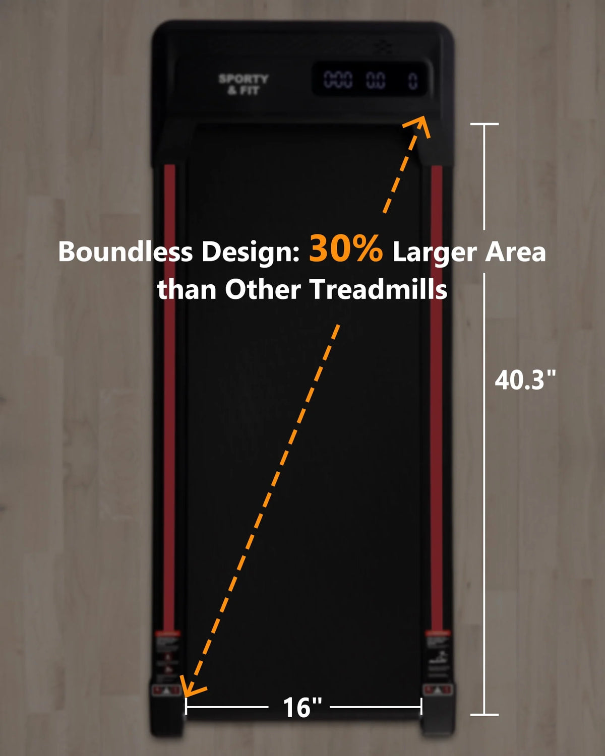 Electric Under Desk Treadmill C2060