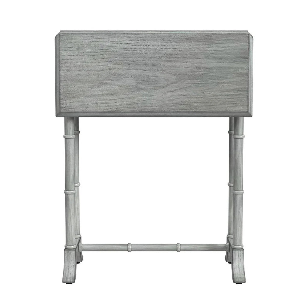 Gray Drop-Leaf Accent Table X936378