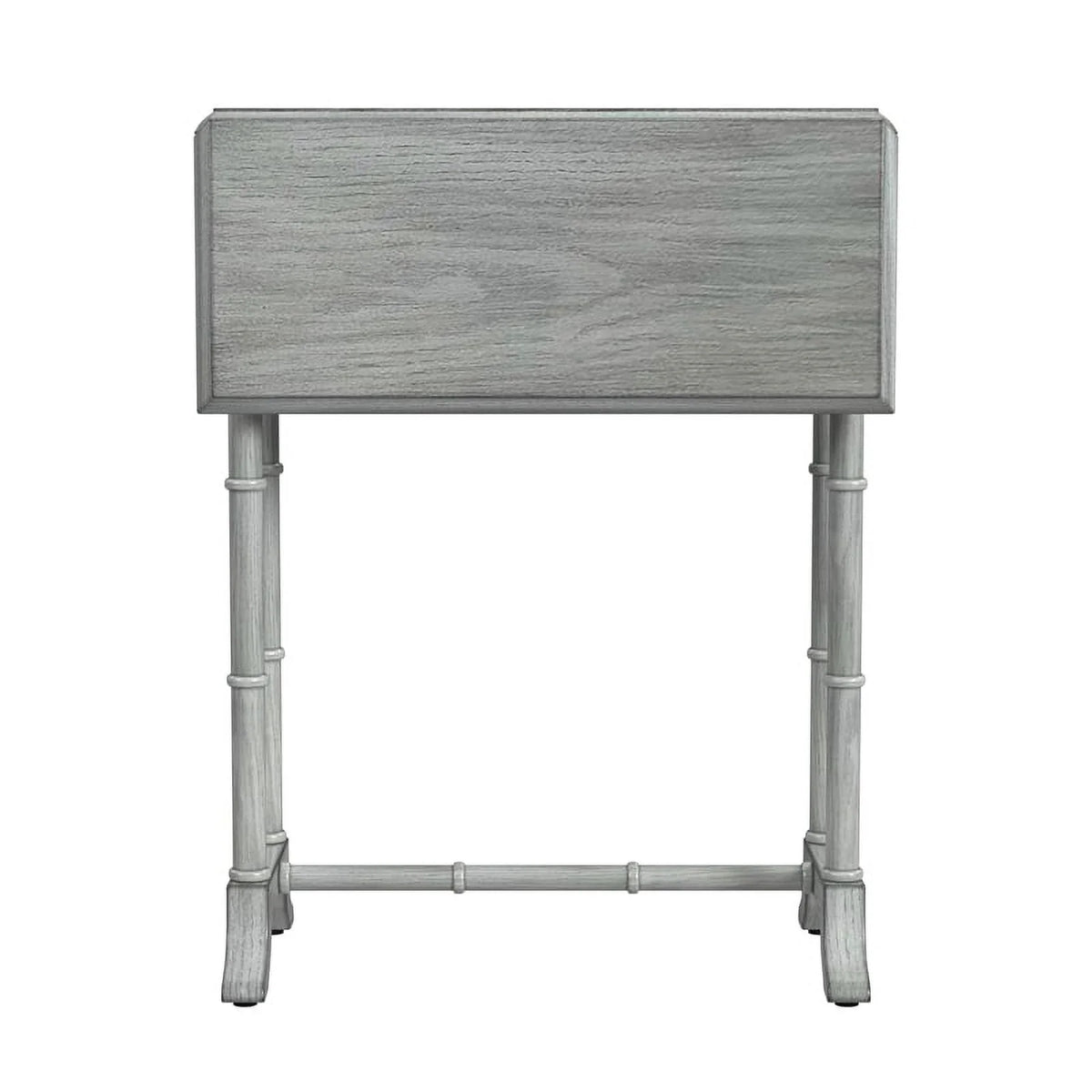 Gray Drop-Leaf Accent Table X936378