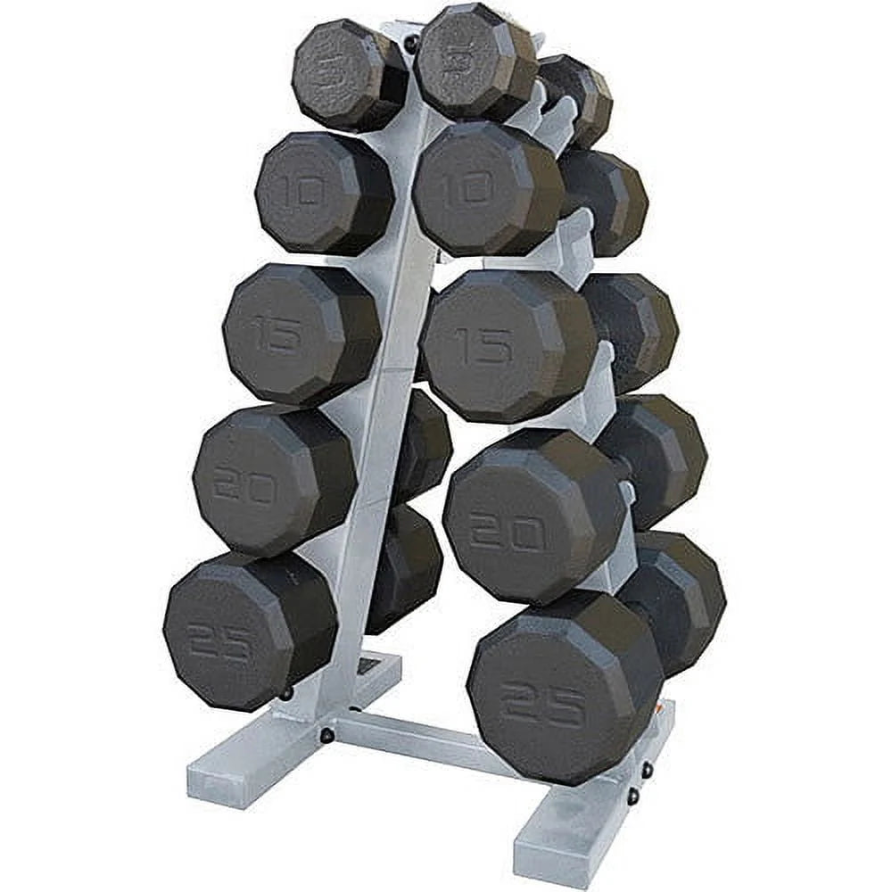 150 Lbs. Dumbbells Set with Rack P454652