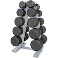150 Lbs. Dumbbells Set with Rack P454652