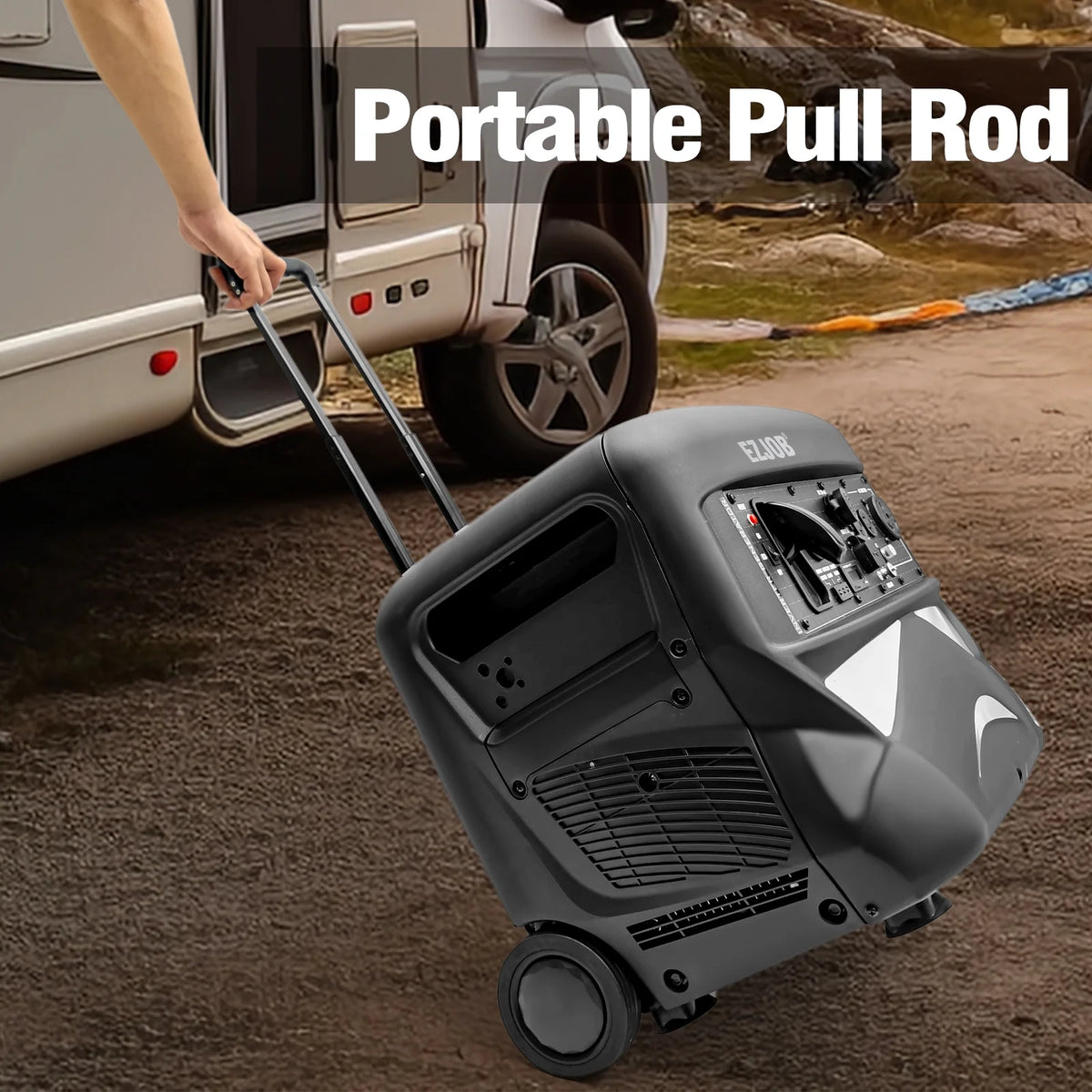 4500W Portable Inverter Gas Generator R338