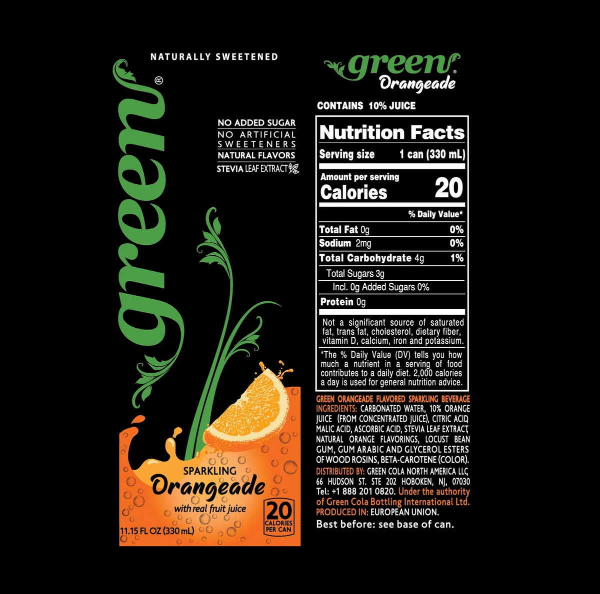 Carbonated Soda 11.15 fl oz Pack Of 4 X39567