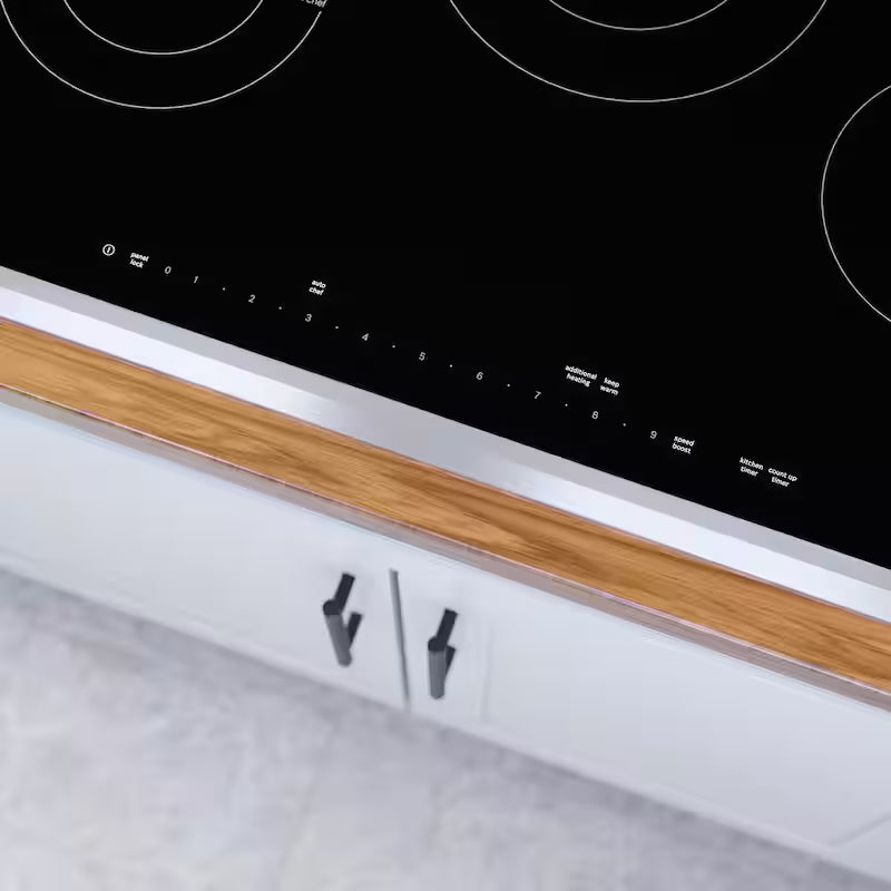 30 in. Radiant Electric Cooktop in Black with 5 Elements E5079