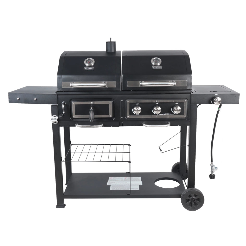 Dual Fuel Gas & Charcoal Combo Grill O383489