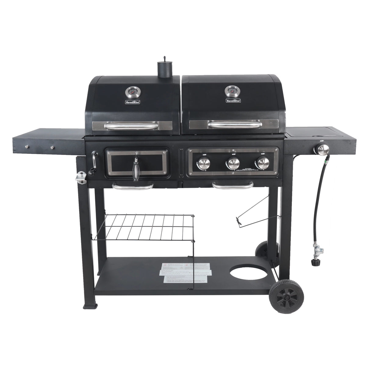 Dual Fuel Gas & Charcoal Combo Grill O383489