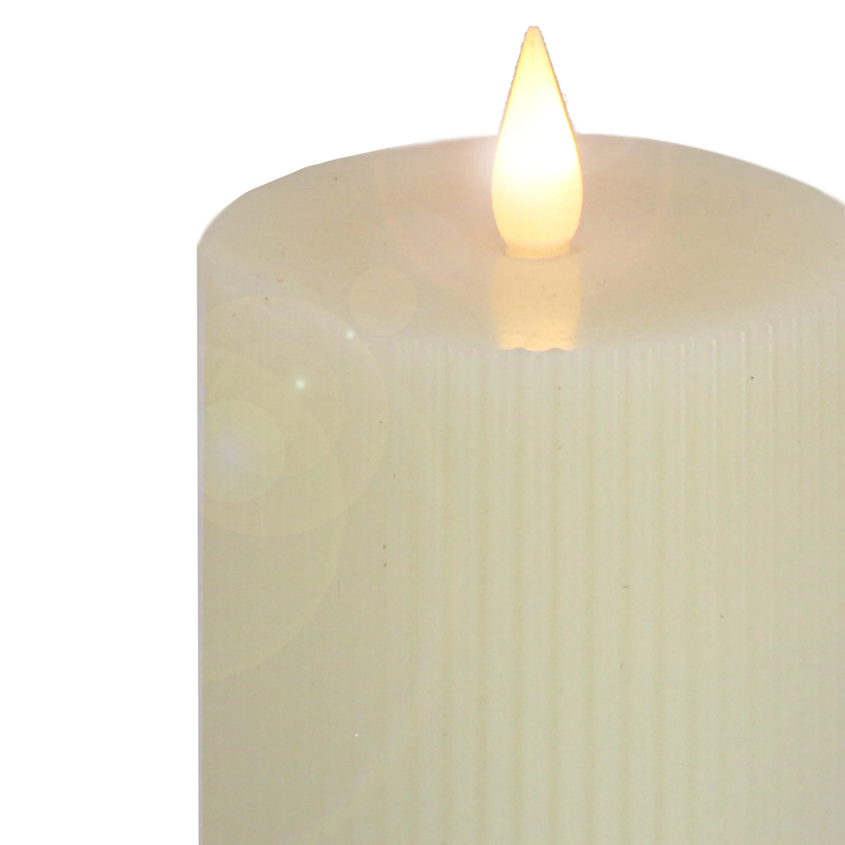 Ivory Flameless Candle with Remote N1250