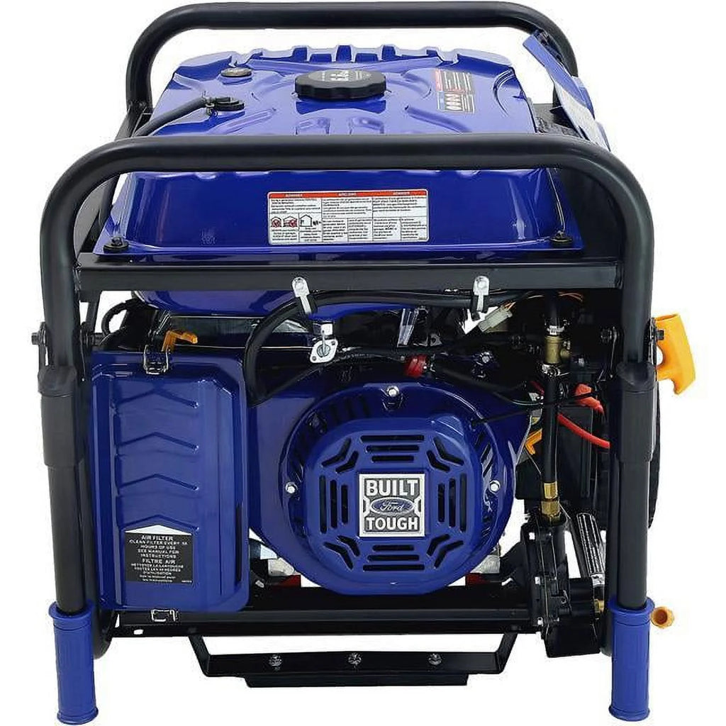 11050W Dual Fuel Portable Electric Start Generator, Blue U35484