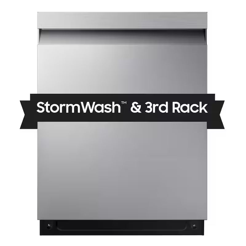 46 dBA Dishwasher with StormWash and AutoRelease Door in Stainless Steel E846