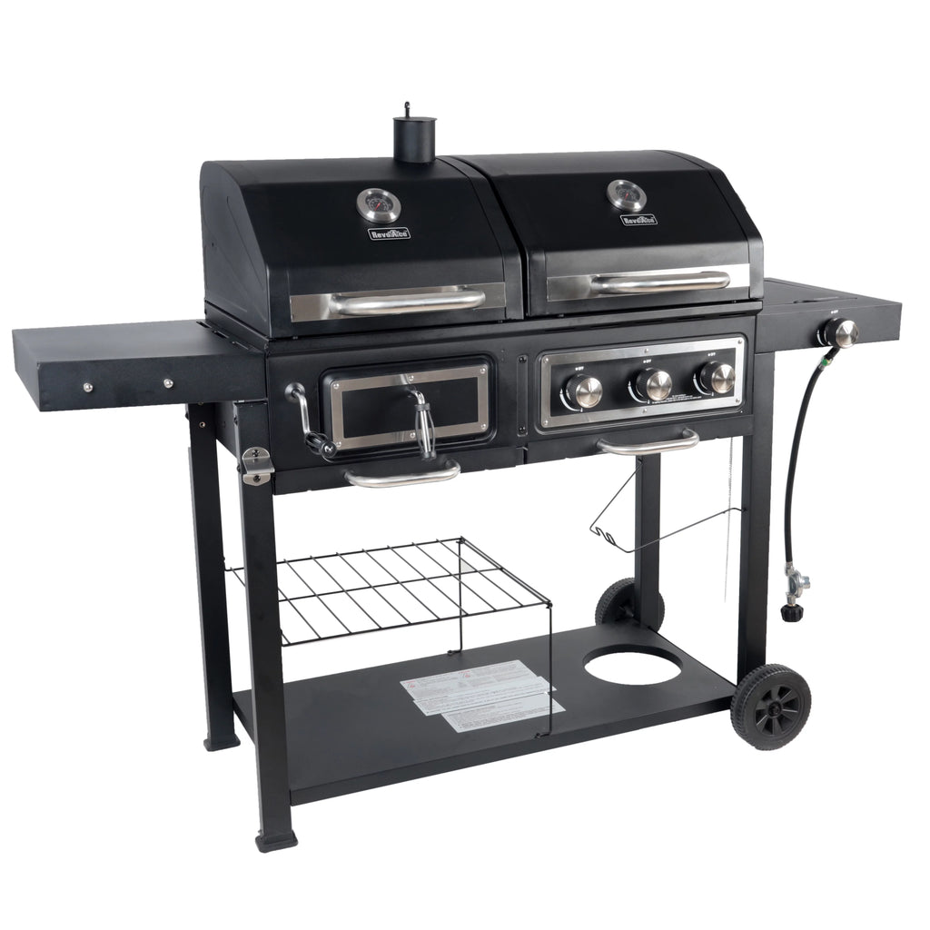 Dual Fuel Gas & Charcoal Combo Grill O383489