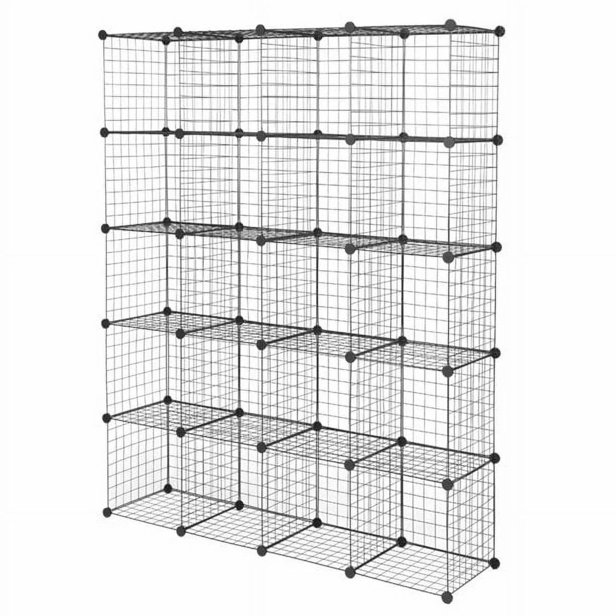 20-Cube Wire Cube Storage Organizer Shelves V672976