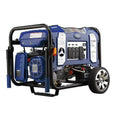 11050W Dual Fuel Portable Electric Start Generator, Blue U35484