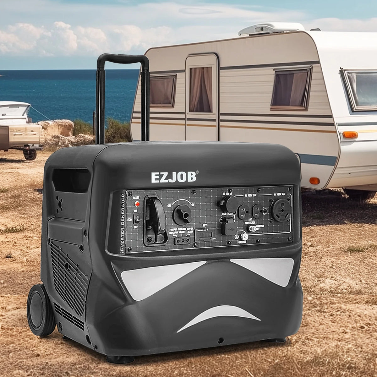 4500W Portable Inverter Gas Generator R338