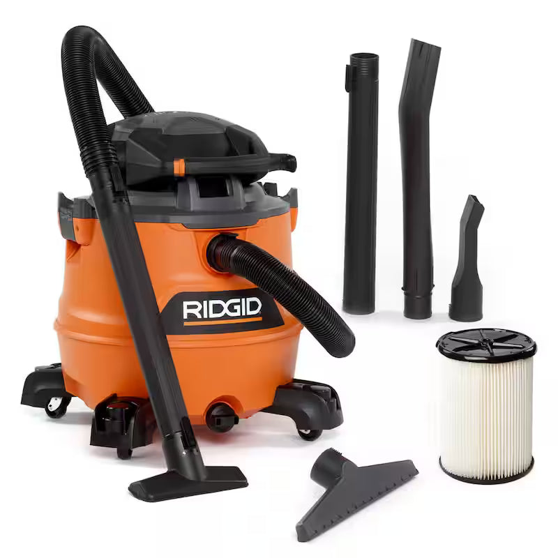 16 Gallon 6.5 Peak HP Wet/Dry Shop Vacuum with Detachable Blower W595079