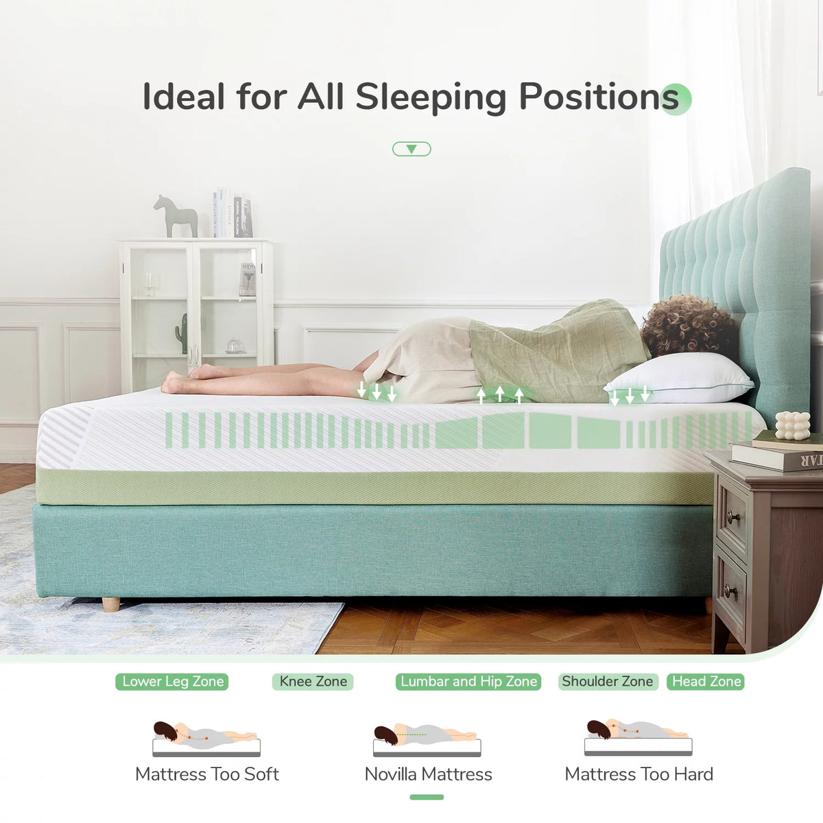 6 inch Gel Memory Foam Full Size Mattress M370295