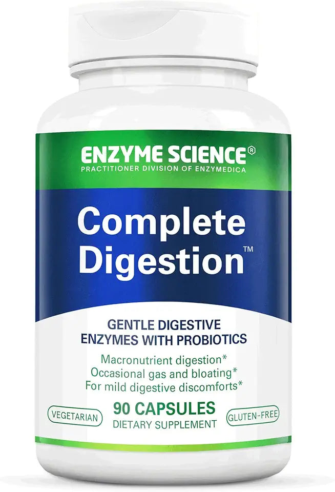 90 Capsules Probiotic Blend Digestive Enzymes O2193
