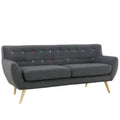 Gray Fabric Sofa V53464