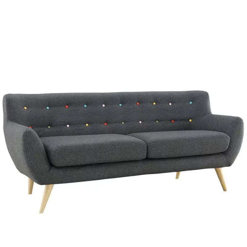 Gray Fabric Sofa V53464