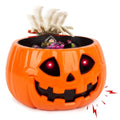 Motion Activated Pumpkin Candy Bowl with Creepy Sound Y69811