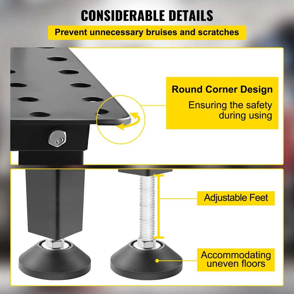 36 x 24 Adjustable Metal Welding Table L257967