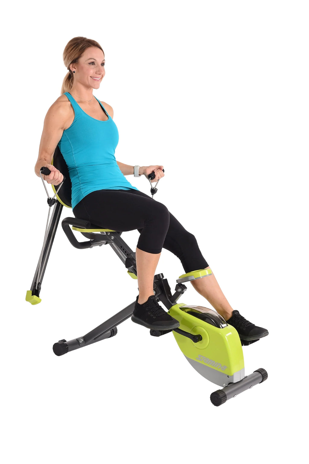 Upright Exercise Bike with Upper Body Resistance Arms H54670