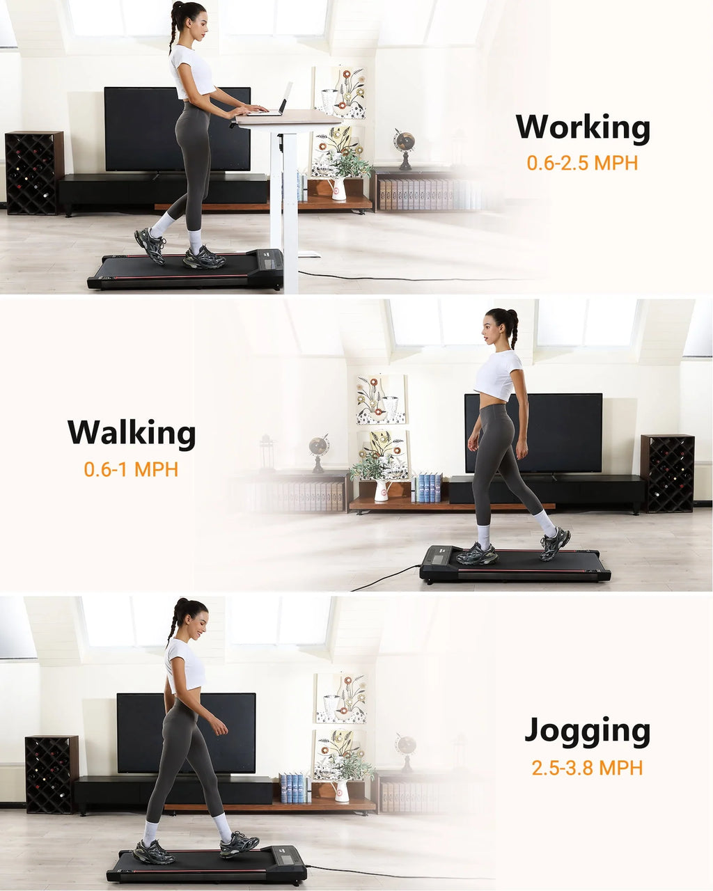 Electric Under Desk Treadmill C2060