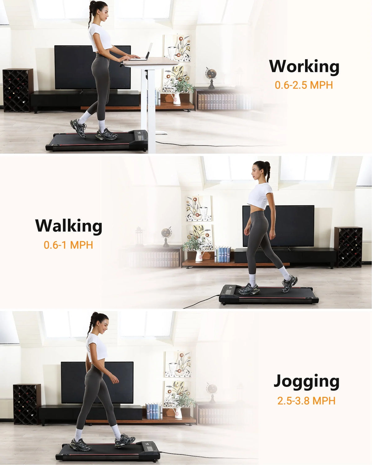 Electric Under Desk Treadmill C2060