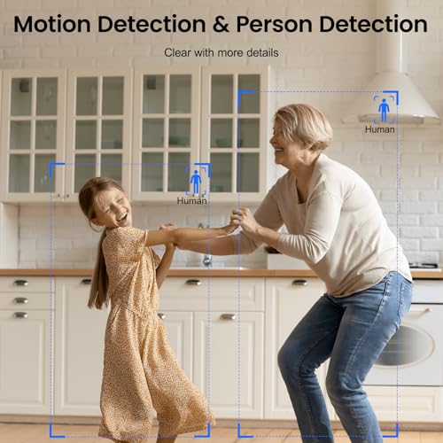 2K Indoor Security Camera 2Pack A82465